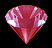 Gif animé bijoux pierre rouge